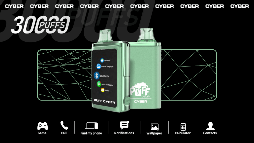 PUFF CYBER BLUE RAZ